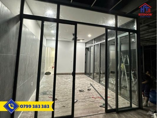 Cửa nhôm Xingfa mở lùa  - HTDoor