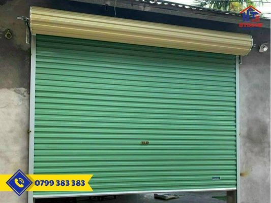 Cửa cuốn Úc màu xanh ngọc - HTDoor