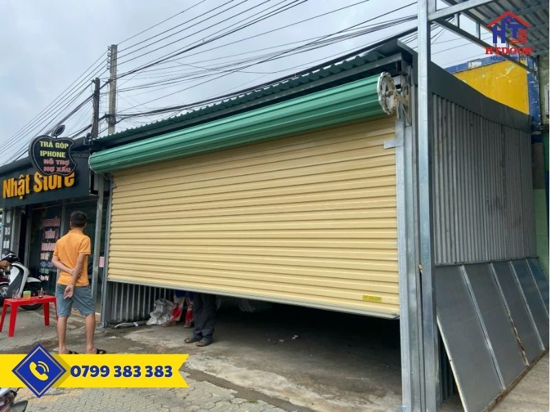 Cửa cuốn Úc tấm liền - HTDoor