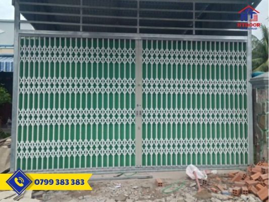 Cửa kéo tole mạ màu - HTDoor