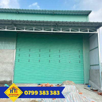 Cửa cuốn Đài Loan có lỗ thoáng - HTDoor