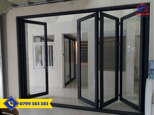 Cửa đi nhôm Xingfa xếp trượt - HTDoor