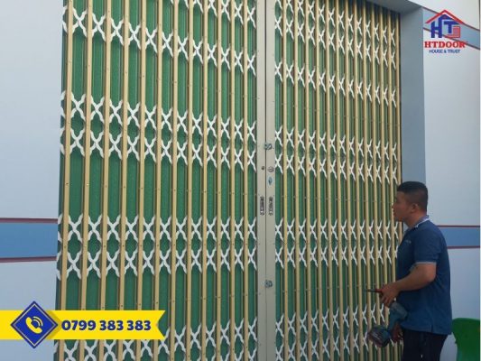 Cửa kéo Đài Loan nhà khách - HTDoor