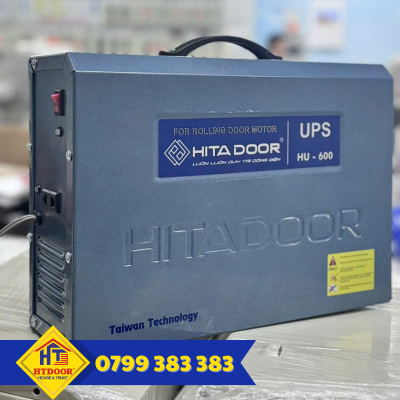 Bình lưu điện cửa cuốn - HTDoor