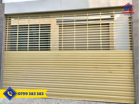 Cửa cuốn song ngang