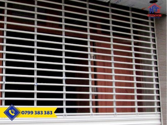 Cửa cuốn inox song ngang