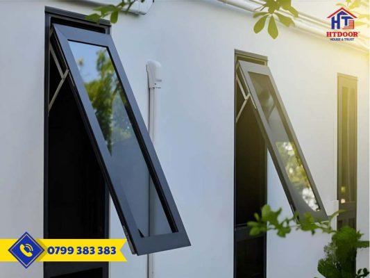 Cửa sổ mở hất nhôm Xingfa - HTDoor