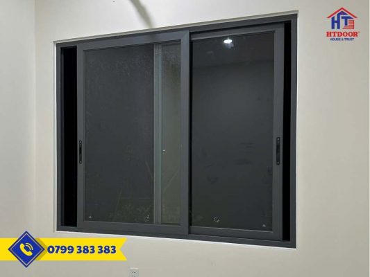 Cửa sổ mở lùa nhôm Xingfa 2 cánh - HTDoor