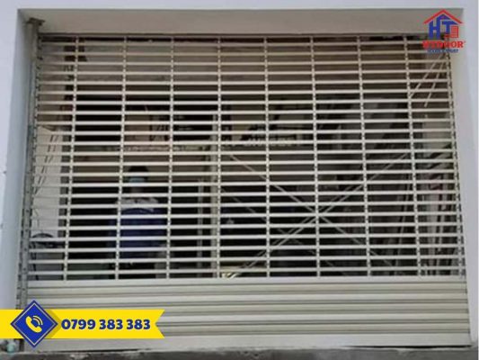 Cửa cuốn song ngang tròn - HTDoor