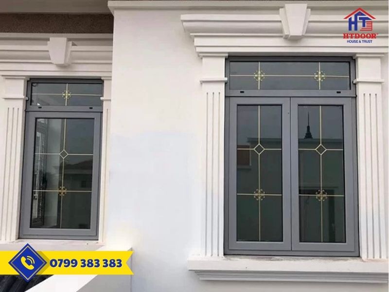 Cửa nhôm tại nhà khách