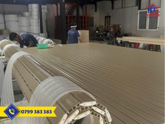 Sản xuất cửa cuốn công nghệ Đức - HTDoor