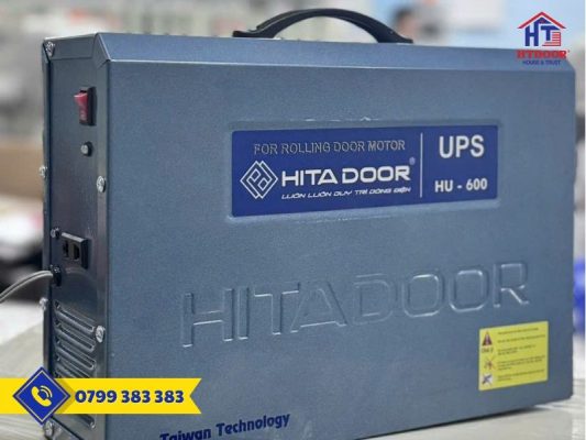 Bình lưu điện cửa cuốn - HTDoor