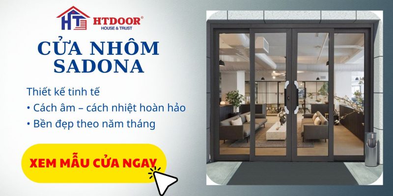 Cửa nhôm Sadona