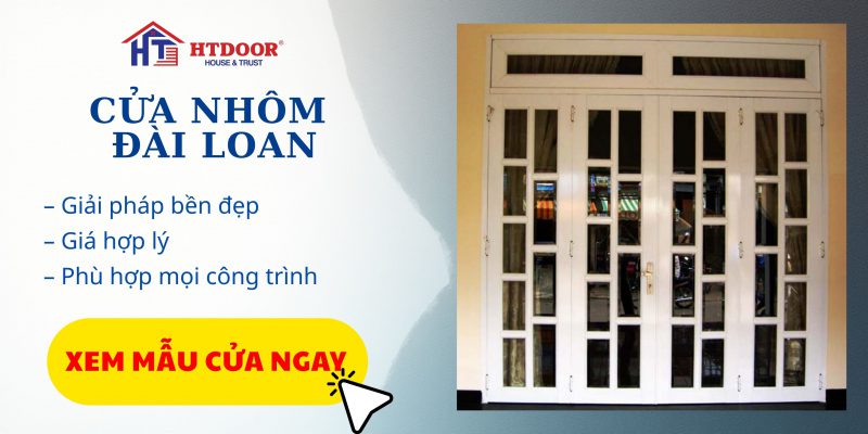 Cửa nhôm Đài Loan - HTDoor