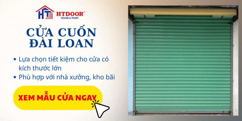 Cửa cuốn công nghệ Đài Loan - HTDoor