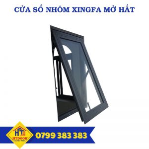 CỬA SỔ NHÔM XINGFA MỞ HẤT