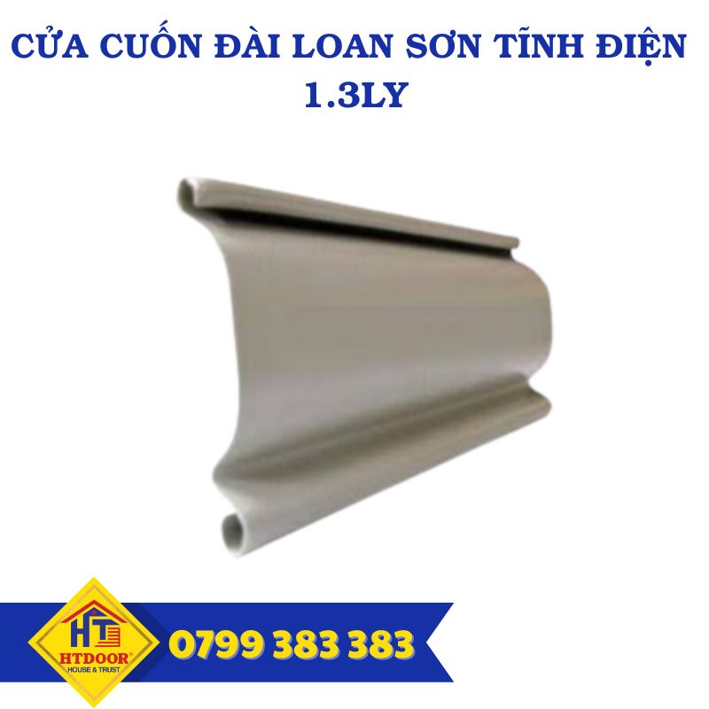Cửa cuốn Đài Loan sơn tĩnh điện 1.3ly - HTDoor Cửa cuốn Đài Loan sơn tĩnh điện 1.3ly - HTDoor