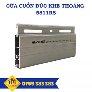 Cửa cuốn Đức khe thoáng 5811RS - HTDoor
