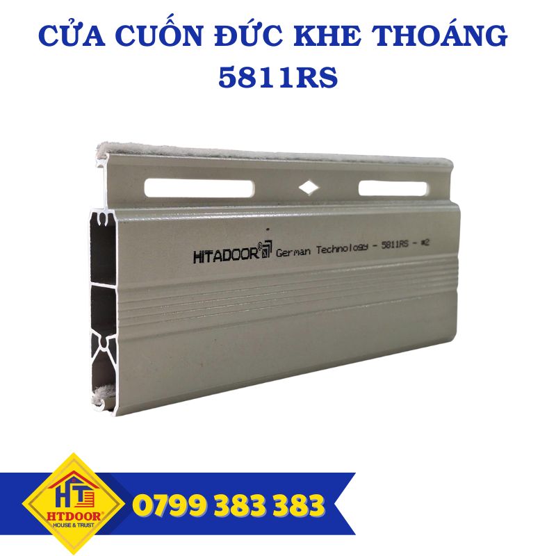 Cửa cuốn Đức khe thoáng 5811RS - HTDoor Cửa cuốn Đức khe thoáng 5811RS - HTDoor