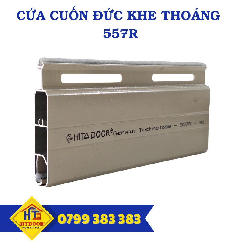 Cửa cuốn Đức khe thoáng 557R - HTDoor Cửa cuốn Đức khe thoáng 557R - HTDoor