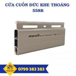 Cửa cuốn Đức khe thoáng 558R - HTDoor