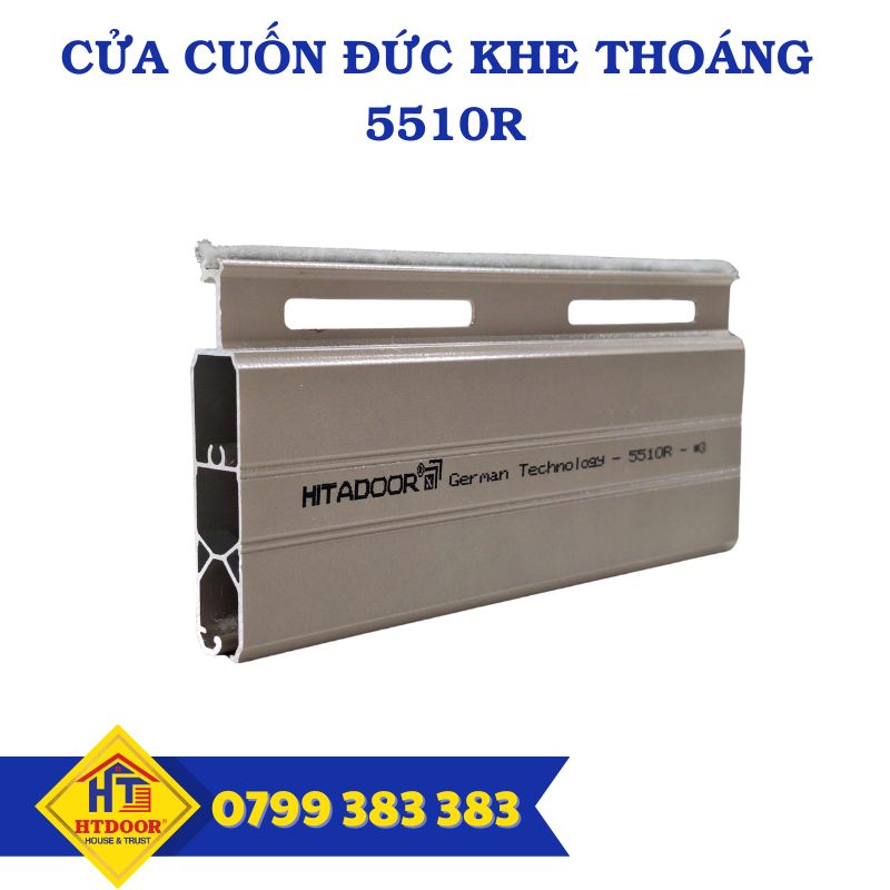 Cửa cuốn Đức khe thoáng 5510R - HTDoor Cửa cuốn Đức khe thoáng 5510R - HTDoor