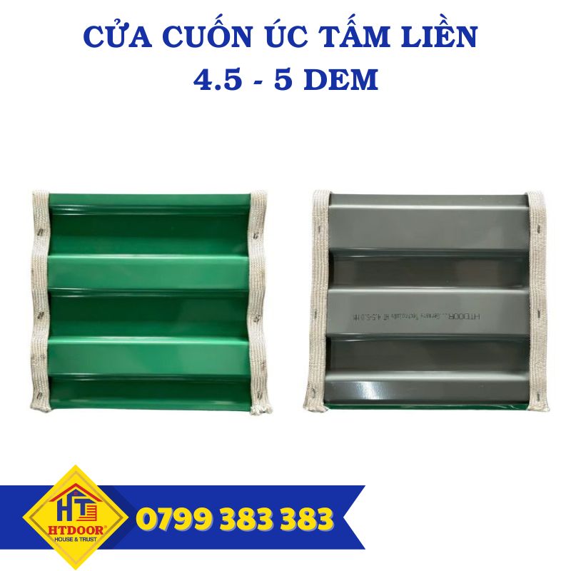 Cửa cuốn Úc tấm liền 4.5-5 dem - HTDoor Cửa cuốn Úc tấm liền 4.5-5 dem - HTDoor