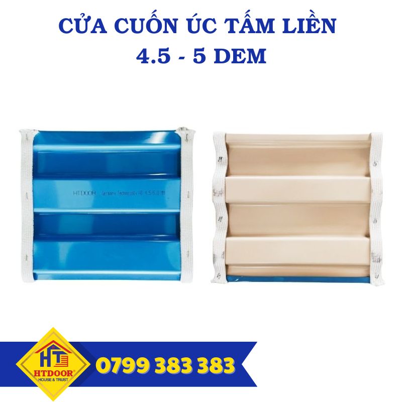 Cửa cuốn Úc tấm liền 4.5-5 dem - HTDoor Cửa cuốn Úc tấm liền 4.5-5 dem - HTDoor
