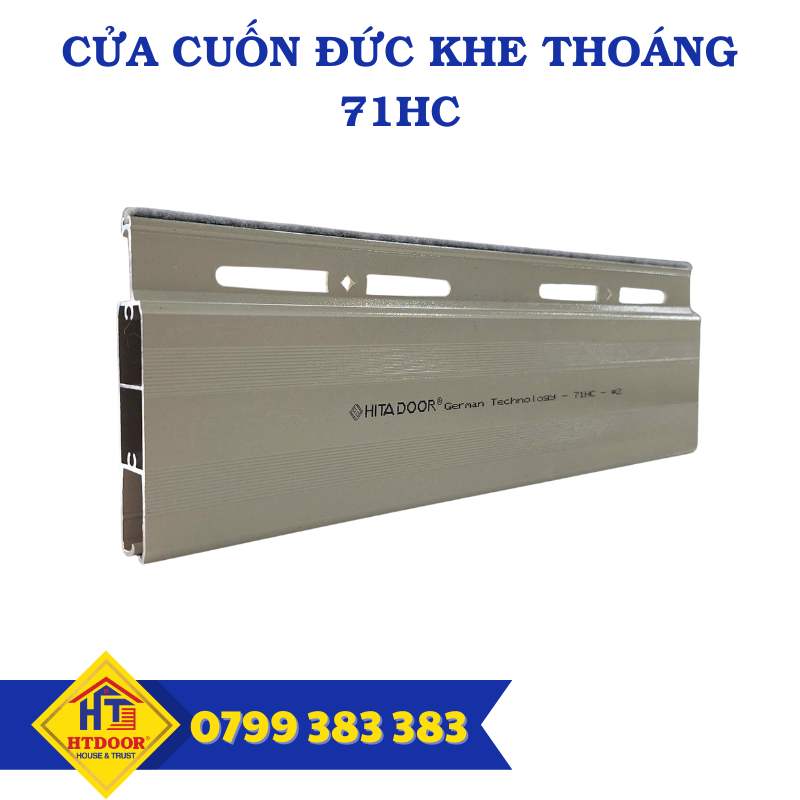 CỬA CUỐN ĐỨC KHE THOÁNG 71HC CỬA CUỐN ĐỨC KHE THOÁNG 71HC