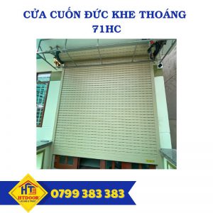 CỬA CUỐN ĐỨC KHE THOÁNG 71HC