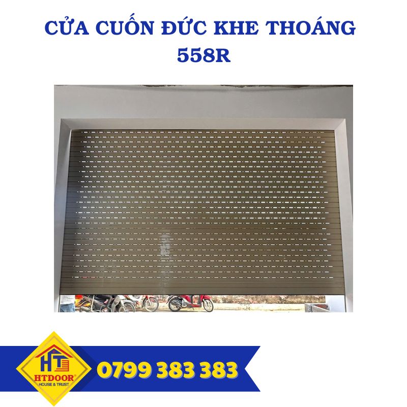 Cửa cuốn Đức khe thoáng 558R - HTDoor