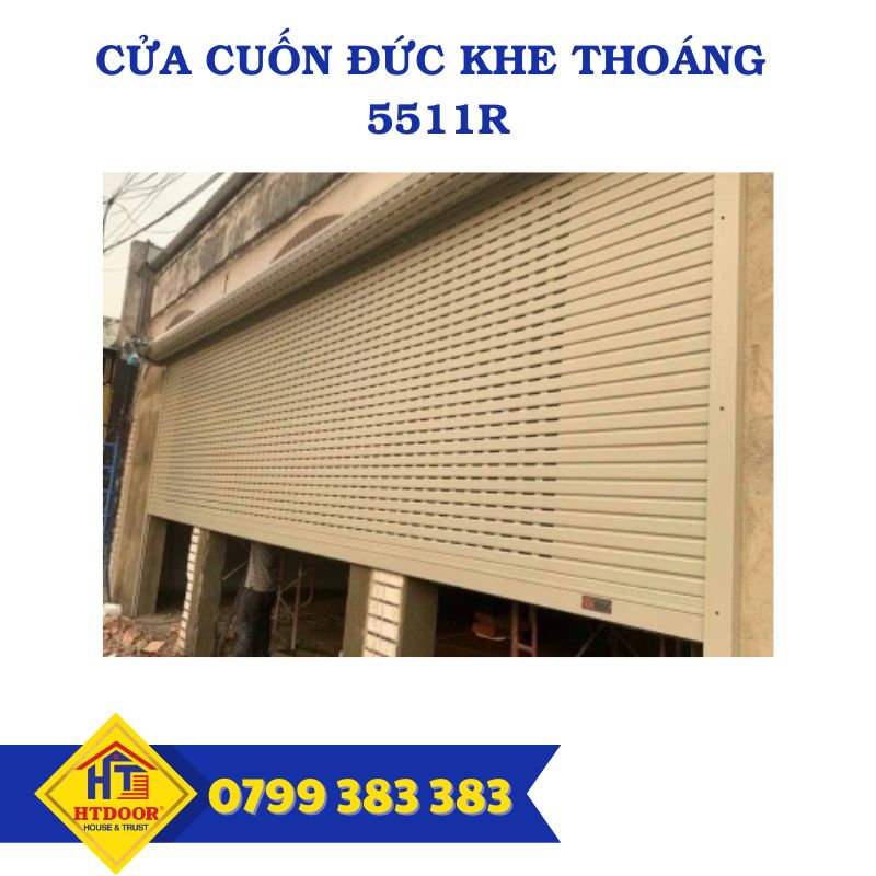 Cửa cuốn Đức khe thoáng 5511R - HTDoor