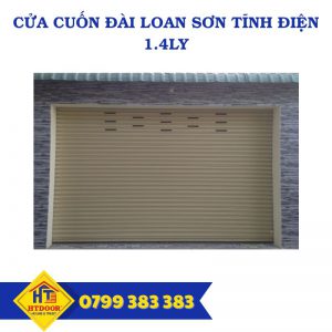 Cửa cuốn Đài Loan sơn tĩnh điện 1.4ly - HTDoor