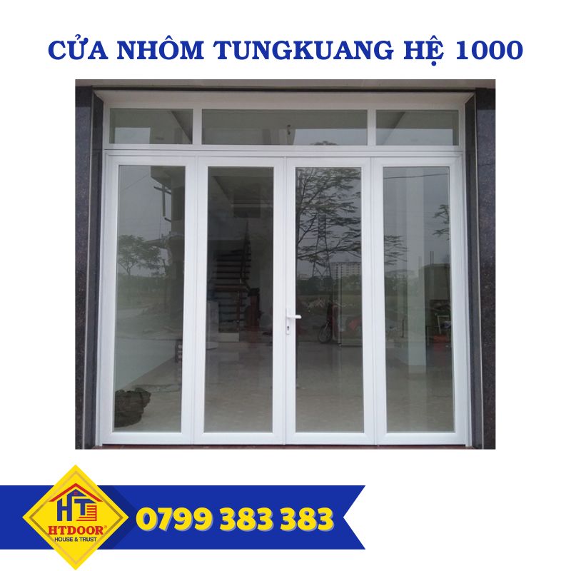 Cửa nhôm Tungkang hệ 1000 Cửa nhôm Tungkang hệ 1000