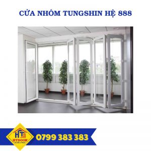 Cửa nhôm Tungshin hệ 888