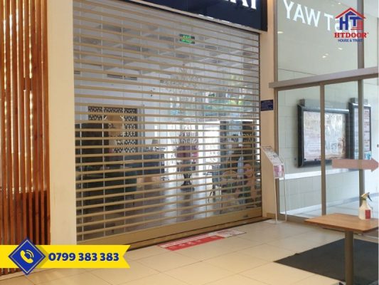 Cửa cuốn trung tâm thương mại