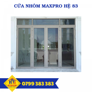 Cửa nhôm Maxpro hệ 83 - HTDoor
