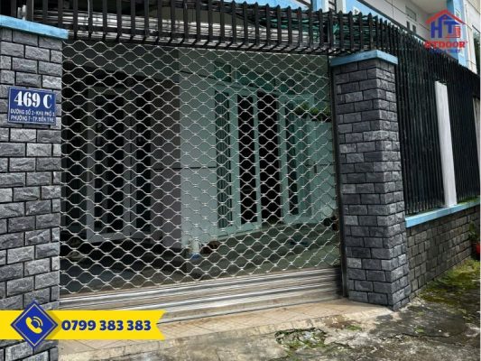 Cửa cuốn mắc võng inox - HTDoor