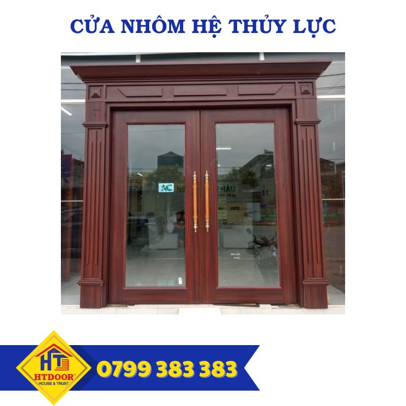 Cửa nhôm hệ thủy lực - HTDoor