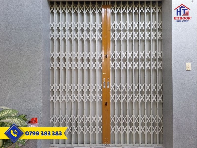 Cửa kéo sơn tĩnh điện