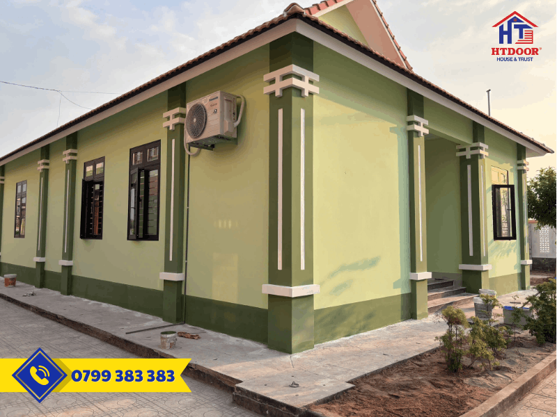 Công trình cửa nhôm hệ 55 màu đen