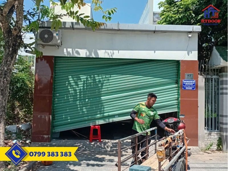 Sửa cửa cuốn nhà khách - HTDoor