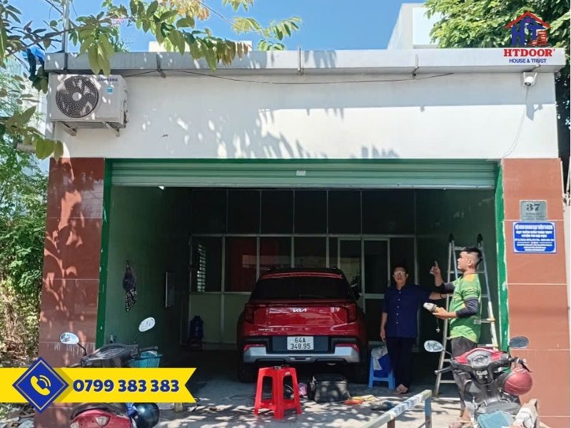 Cửa cuốn sau sửa chữa HTDoor