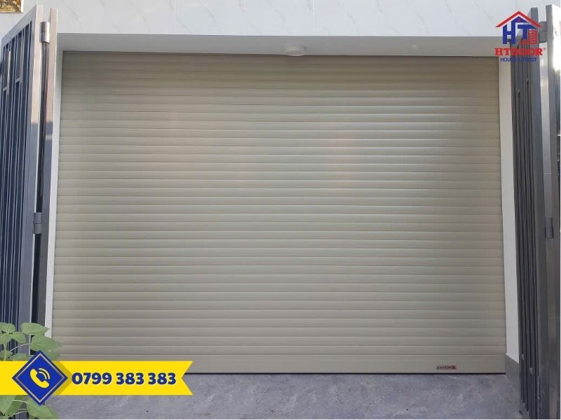 Lắp đặt cửa cuốn dùng motor Bến Tre