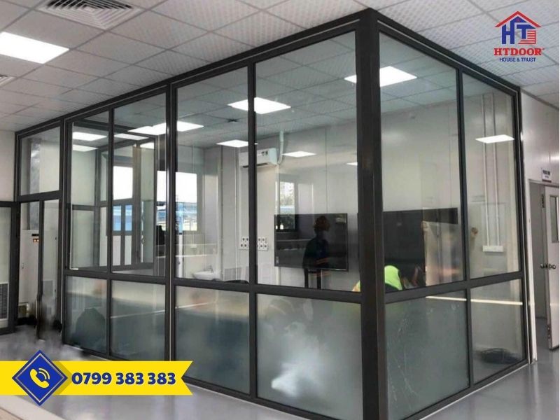 Vách kính nhôm Xingfa hệ 65