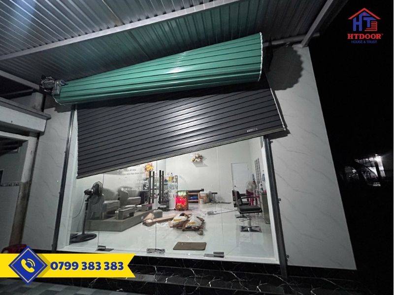 Sửa cửa cuốn nhà khách tại Ba Tri