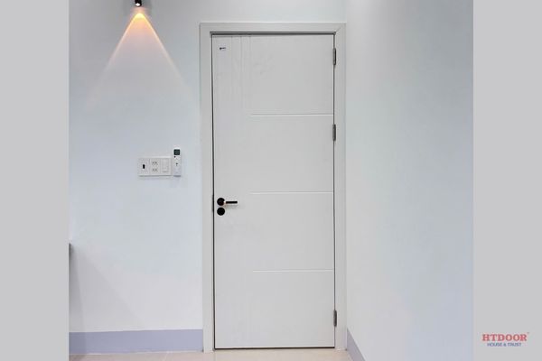 Cửa nhựa composite màu trắng